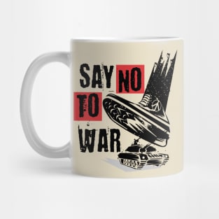 stop war t-shirt Mug